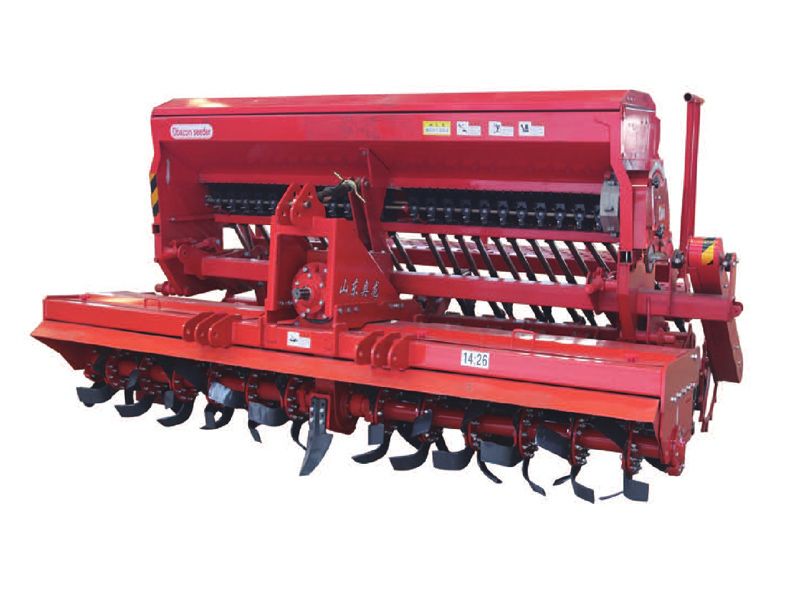 高性能开垦旋耕施肥谷物条播机