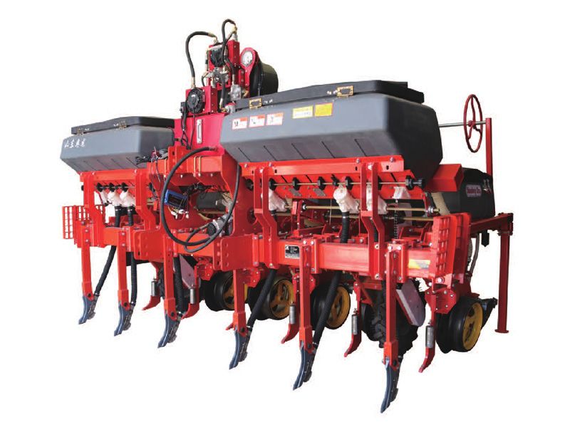 2BMFOC-6高性能气吹式玉米精播机